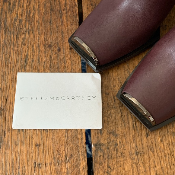 Stella McCartney Plum Burgundy Pumps 6.5 NIB! - Picture 3 of 16